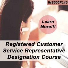 Florida: 40hr 4-40 RCSR - Registered Customer Representative Designation Online Course (INS005FL40)
